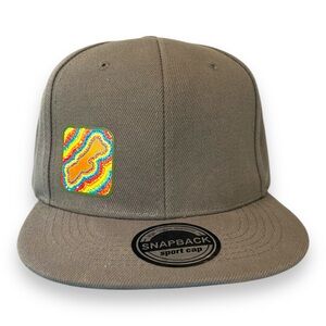 Madeline Island Flat Brim Hat - Hand Painted